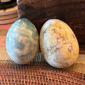 Vintage Collectible Marble Eggs